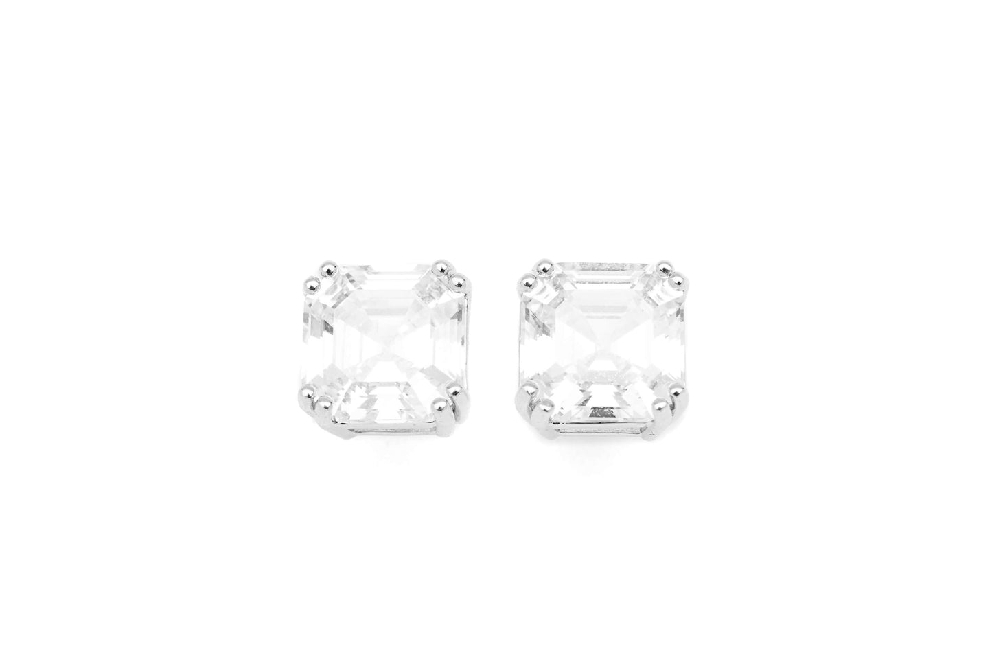 Asscher Cut Earrings