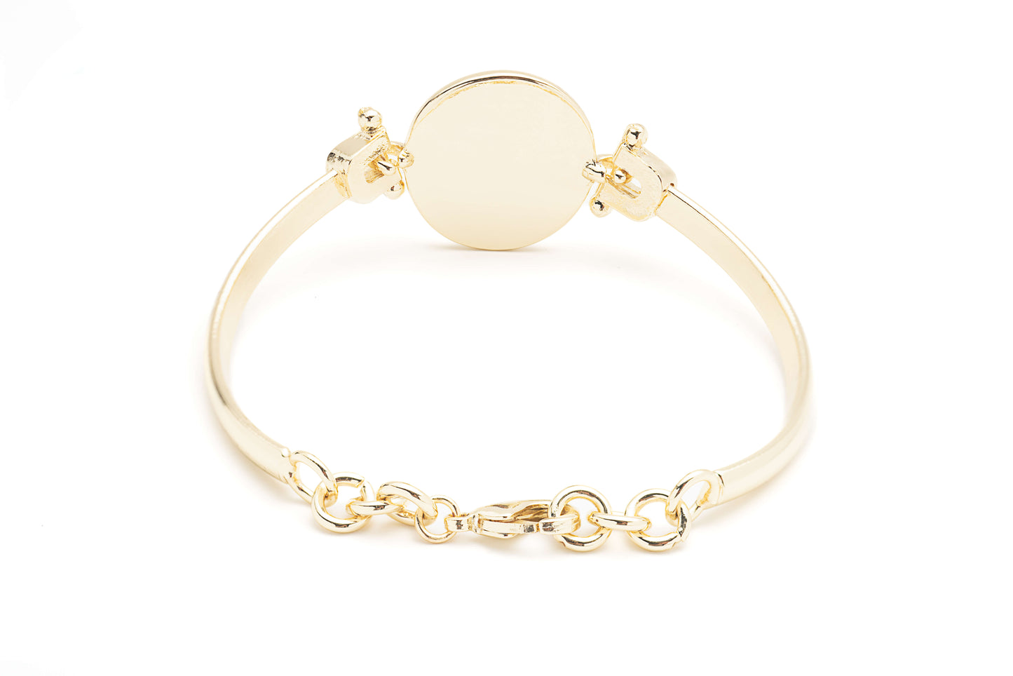 14k gold electroplated with ecoating with Mother of Pearl Bracelet