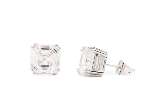 Asscher Cut Earrings