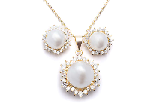 Pearl Necklace Set