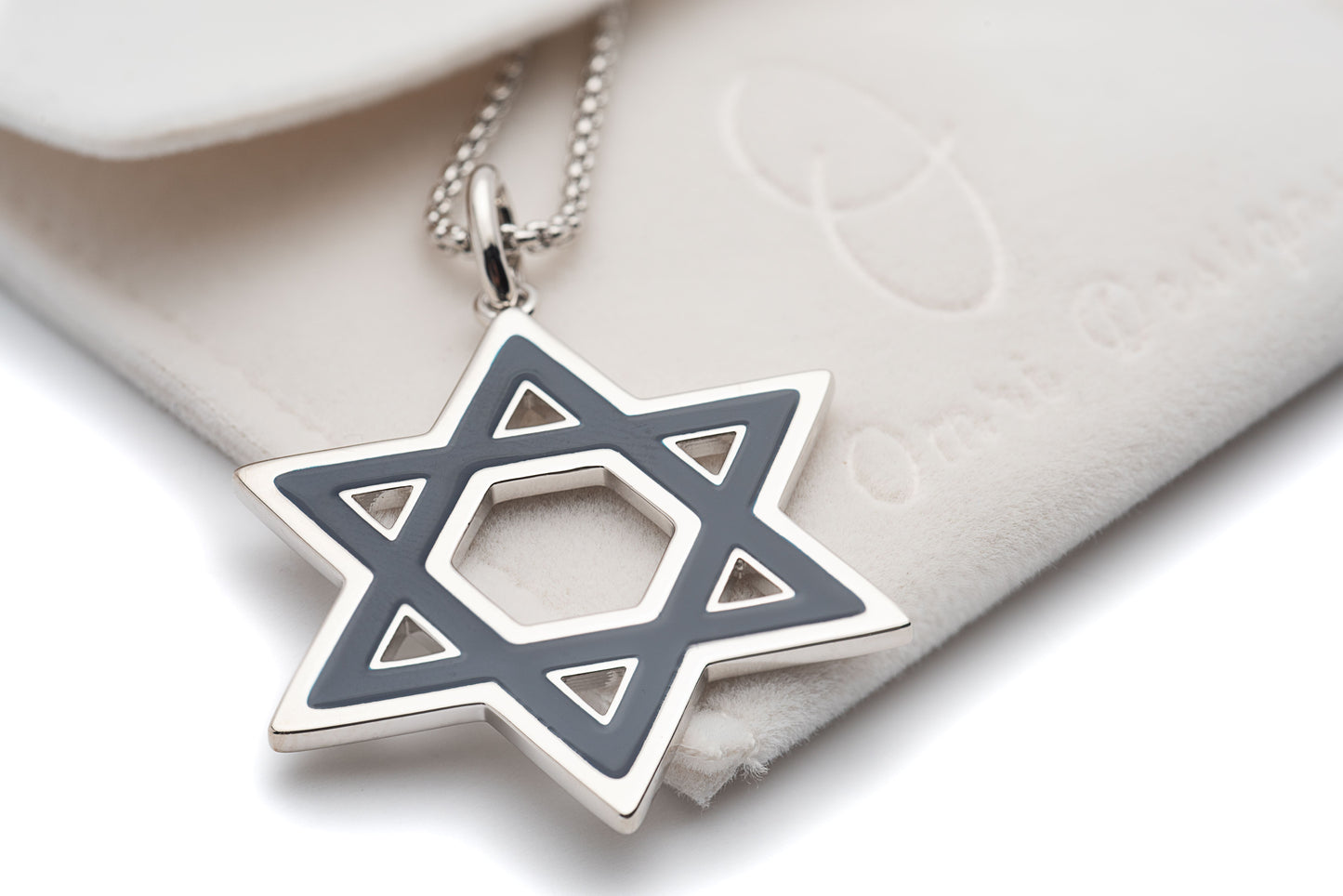 Magen David Pendant with Chain